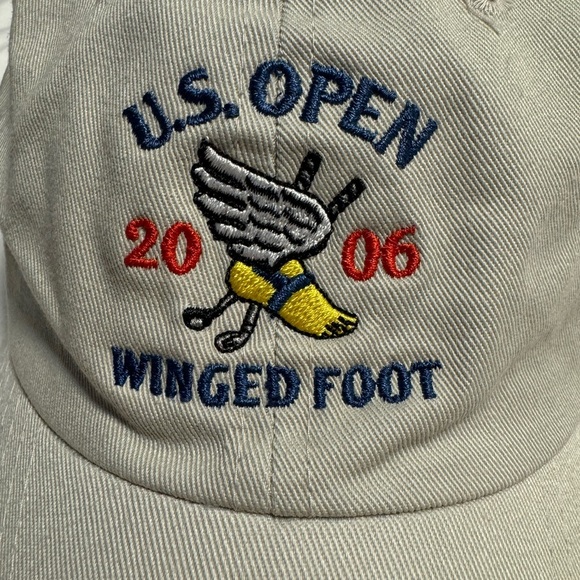 US Open 2006 Winged Foot Golf Baseball Style Dad Hat Embroidered Mamaroneck NY - Picture 2 of 8
